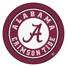 Fanmats University Of Alabama Roundel Mat 27in Diameter Lowes Com In 2020 Alabama Wallpaper Alabama Crimson Tide Alabama Football Logo