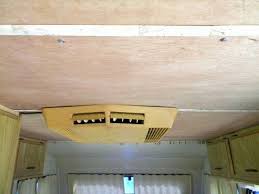 Luan Paneling For Camper Ceiling Repair Camper Repair Motorhome Remodel Camper Trailers