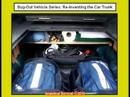 How To Build A False Floor In A Car Trunk For Survival Supply Stashvault Secret Stash Compartments Bug Out Vehicle Survival Survival Supplies