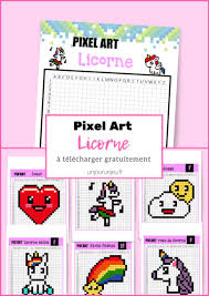 Le Monde Des Licornes En Pixel Art Un Jour Un Jeu Pixel Art Pixel Art Licorne Epoque Geometrique