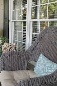 My 2 Favorite Paint Colors For Creating A Weathered Gray Finish Painting Wicker Furniture Wicker Porch Furniture Favorite Paint Colors