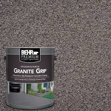 Behr Premium 1 Gal Gg 03 Atlantic Topaz Decorative Flat Interior Exterior Concrete Floor Coating 65001 Concrete Floor Coatings Garage Floor Paint Concrete Floors