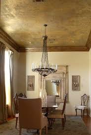 Pantelleria Designs Dining Room Ceiling Ceiling Design Gold Ceiling