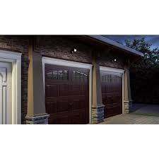 Clopay Gallery Collection 8 Ft X 7 Ft 6 5 R Value Insulated Ultra Grain Walnut Garage Door With Arch Window Gr1sp Wo Grla1 In 2020 Garage Door Styles Garage Door Design Arched Windows