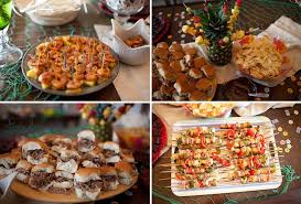 Food Idea Hawaiian Bridal Shower Luau Bridal Shower Bridal Shower Food