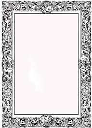 J Dessine Des Cadres De Style Baroque La Planete De Pob Cadre Baroque Bordures Et Cadres Cadre Dessin