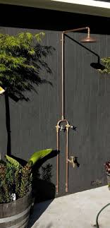 Outdoor Copper Shower Head 200mm Ebay Ducha De Piscina Jacuzzi Al Aire Libre Duchas Al Aire Libre