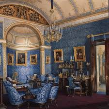Empire From The French Empire Empire Is A New Classic Style Of Architecture And Art In The First Half Palace Interior Empire Style French Style Interior