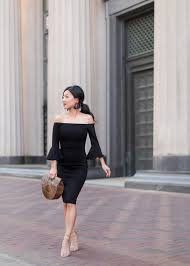 The Ruffled Little Black Dress Extra Petite Little Black Dress Outfit Cocktail Dress Classy Little Black Dress