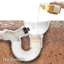 Keep Water Seal In Your Floor Drains From Drying Out With A Thin Layer Of Cooking Oil It Ll Keep Foul Odors Out Of Your Water Traps Floor Drains Drain Repair