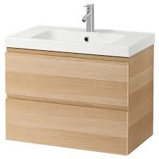 Ikea Godmorgon Odensvik Sink Cabinet With 2 Drawers Meuble Lavabo Meuble Vasque Ikea Meuble Lavabo Ikea