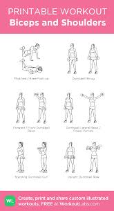 Biceps And Shoulders My Visual Workout Created At Workoutlabs Com Click Through T Shoulder And Bicep Workout Back And Bicep Workout Bicep And Tricep Workout