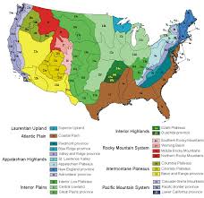 Physiography The Shape Of The Land Reflects Millions Of Years Of Landscape Evolution Shape Of Landforms Us Geography Ancestry Blog Native American Regions