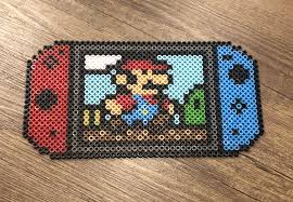 Perler Bead Mario Bros Perler Bead Mario Perler Bead Templates Hama Beads Patterns