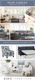 All Of Our Kevin Charles Sofas Sleepers Loveseats Accent Chairs And Other Living Room Furniture Is Made Righ City Furniture Furniture Living Room Furniture