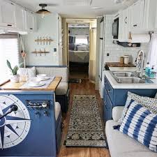 Rv Renovation Before After Camper Trailer Remodel Remodeled Campers Interior Remodel