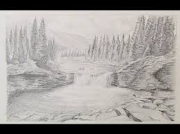 Comment Dessiner Episode 1 Materiel Paysages Perspective Youtube Dessin Paysage Paysage Au Crayon Peinture Paysage D Hiver