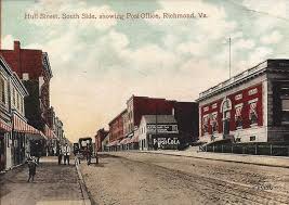 Hull Street South Side Showing Post Office 1010 Hull Street Richmond Va Richmond Virginia Richmond