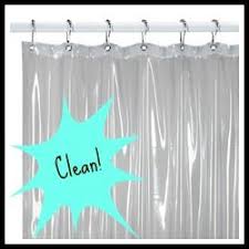 Throw Shower Curtain In Water With 1 Cup Vinegar For A Sparkling Clean Shower Curtain Trying It With Our Plastic Shower Curtain Cleaning Hacks Shower Cleaner