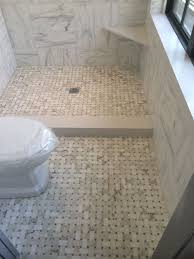 Shower Floor To Main Floor With Mitre Ceaserstone Transition Shower Floor Flooring Home Decor