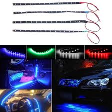 Car Light Assembly 1pcs 10pcs Waterproof 15 Led 30cm Car Styling Super Waterproof Flexible Car Light Daytime Running Li Car Lights Running Lights Car Interior