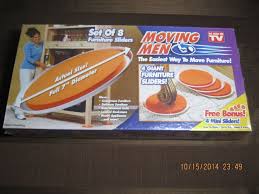 New Moving Men Set Of 8 Furniture Sliders As Seen On Tv Easy Move Disc Telebrands Furniture Sliders Moving Man Man Set
