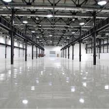 Epoxy Factory Floor Paint Industrial Coatings In 2020 Factory Floor Painted Floors Industrial Office Design
