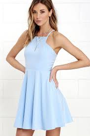 Call To Charms Light Blue Skater Dress Dresses For Teens Light Blue Skater Dress Prom Dresses Blue