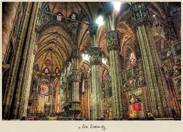 Milan Cathedral Interior Dunia Italia Milan