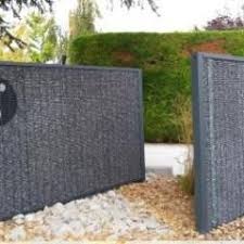 Cloture Gabion Tres Fine Prete A Poser Stonefence En 2020 Cloture Gabion Amenagement Jardin Cloture Mur Cloture