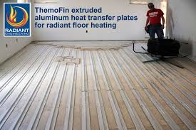 Free Small Samples Of Our Thermofin Heat Transfer Plates For Radiant Floor Heating Are Available By Contact Radiant Heat Radiant Floor Heating Hydronic Heating