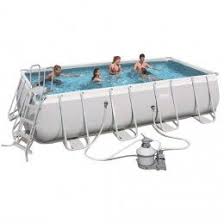 Piscine Hors Sol Pas Cher Gifi Piscine Tubulaire Piscine Piscine Rectangulaire