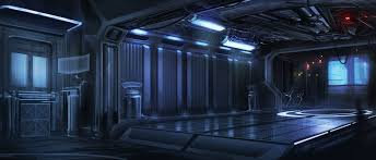 Space Ship Interior By Waqasmallick Deviantart Com On Deviantart Sci Fi Wallpaper Spaceship Interior Sci Fi