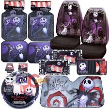 Nbc Jack Car Seat Covers Set Auto Accessories W Shade Plate Frame Mats Nightmare Before Christmas Pictures Car Seat Cover Sets Sally Nightmare Before Christmas