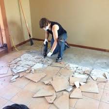 Renovating 101 Removing Tile From Concrete Removing Floor Tiles Tile Removal Flooring