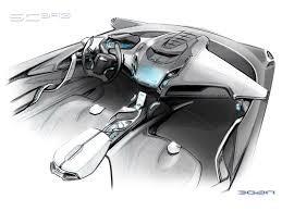 Ford Iosis Max Concept Interior Design Sketch Car Body Design Car Interior Design Sketch Interior Sketch Interior Design Sketch