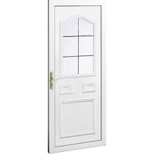 Porte D Entree En Pvc Reunion Vitree A Croisillons Or Gefradis Porte Entree Pvc Entree Porte Entree Vitree