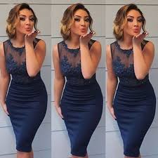 Knee Length Navy Blue Bridesmaid Dress Short Sheath Dark Blue Bridesmaid Dresses Elegant Short Cheap Prom Dresses Party Evening Gown Evening Dresses Short Knee Length Cocktail Dress Royal Blue Cocktail Dress