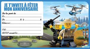 Invitations Anniversaire Lego The City Gratuites A Imprimer Avec Les Themes De Policie Anniversaire Lego Invitation Anniversaire Invitation Anniversaire Garcon