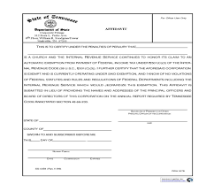 Affidavit Church Tax Exemption Tennessee Planner Printables Free Internal Revenue Service