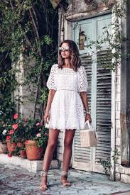 Little White Eyelet Vivaluxury Lace White Dress Fashion Summer Dresses