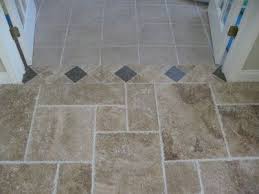 Drennon S Custom Tile Opus Romano Pattern Tile Room Transition Flooring Transition Flooring
