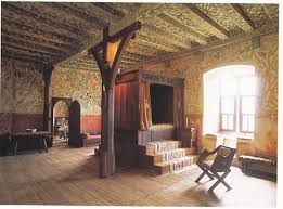 Medievalthedas Fifteenth Century Bedroom At Burg Eltz Castle Germany I Adore The Bed Bed Curtains Served M Medieval Bedroom Castles Interior Castle Bedroom