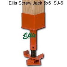 6x6 Screw Jack Steel Design Home Repairs Screw