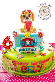 Paw Patrol Birthday Cake 2 Tiers Chocolate Cake 6 12 Paw Patrol Birthday Cake Skye Paw Patrol Cake Paw Patrol Cake