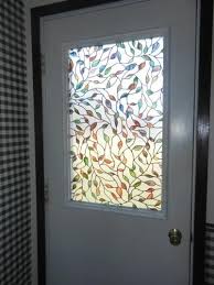 Artscape 24 In X 36 In New Leaf Decorative Window Film 02 3021 The Home Depot Decorative Window Film Diy Stained Glass Window Painting On Glass Windows
