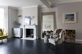 Painting Old Floorboards Black With Farrow And Ball Floor Paint And Ronseal Diamond Floor Paint Painted Wood Floors Home Black Wooden Floor
