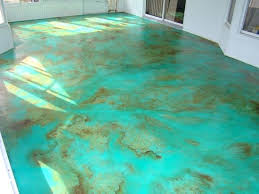 Cool Colored Cement Floor Stained Concrete Concrete Floors Concrete