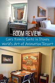 Room Review Cars Family Suite In Disney World S Art Of Animation Resort Art Of Animation Resort Disney Art Of Animation Disney World Hotels