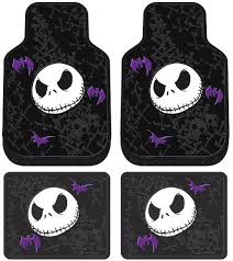 Disney Discovery Jack Skellington 4pc Rubber Floor Mat Set Rubber Floor Mats Rubber Flooring Floor Mats